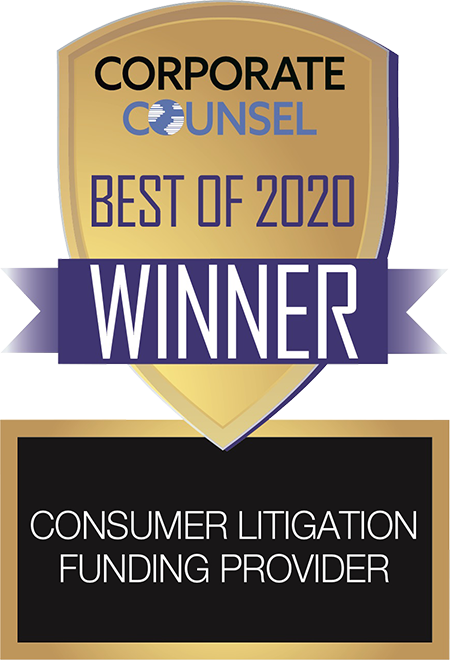 Corporate Counsel Best of 2020 Winner Consumer Litigation Funding Provider